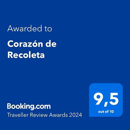 Corazon De Recoleta Apartment บัวโนสไอเรส ภายนอก รูปภาพ